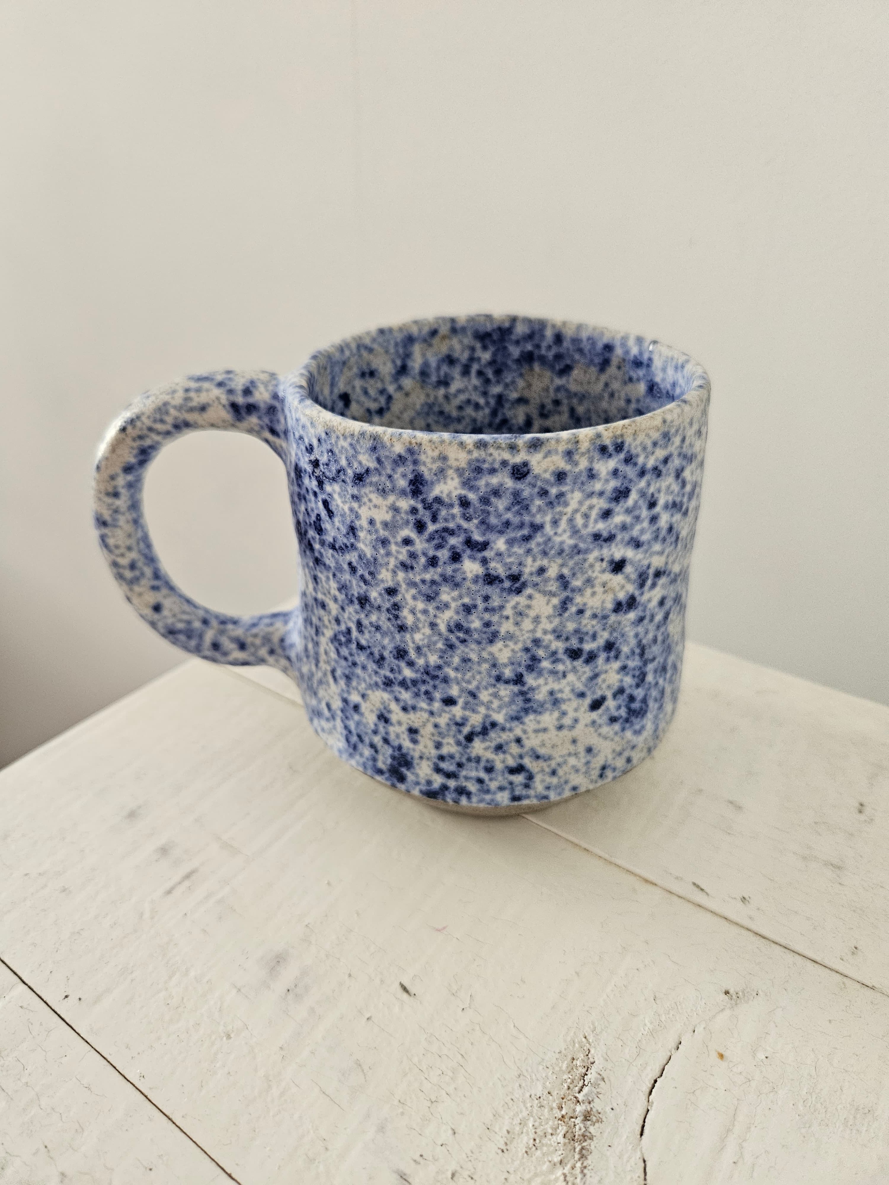 Speckled tea mug