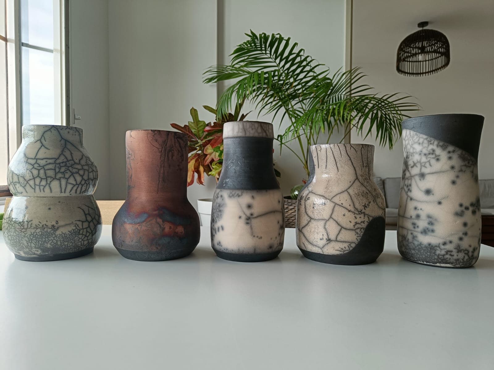 Rake Vases by Andrea