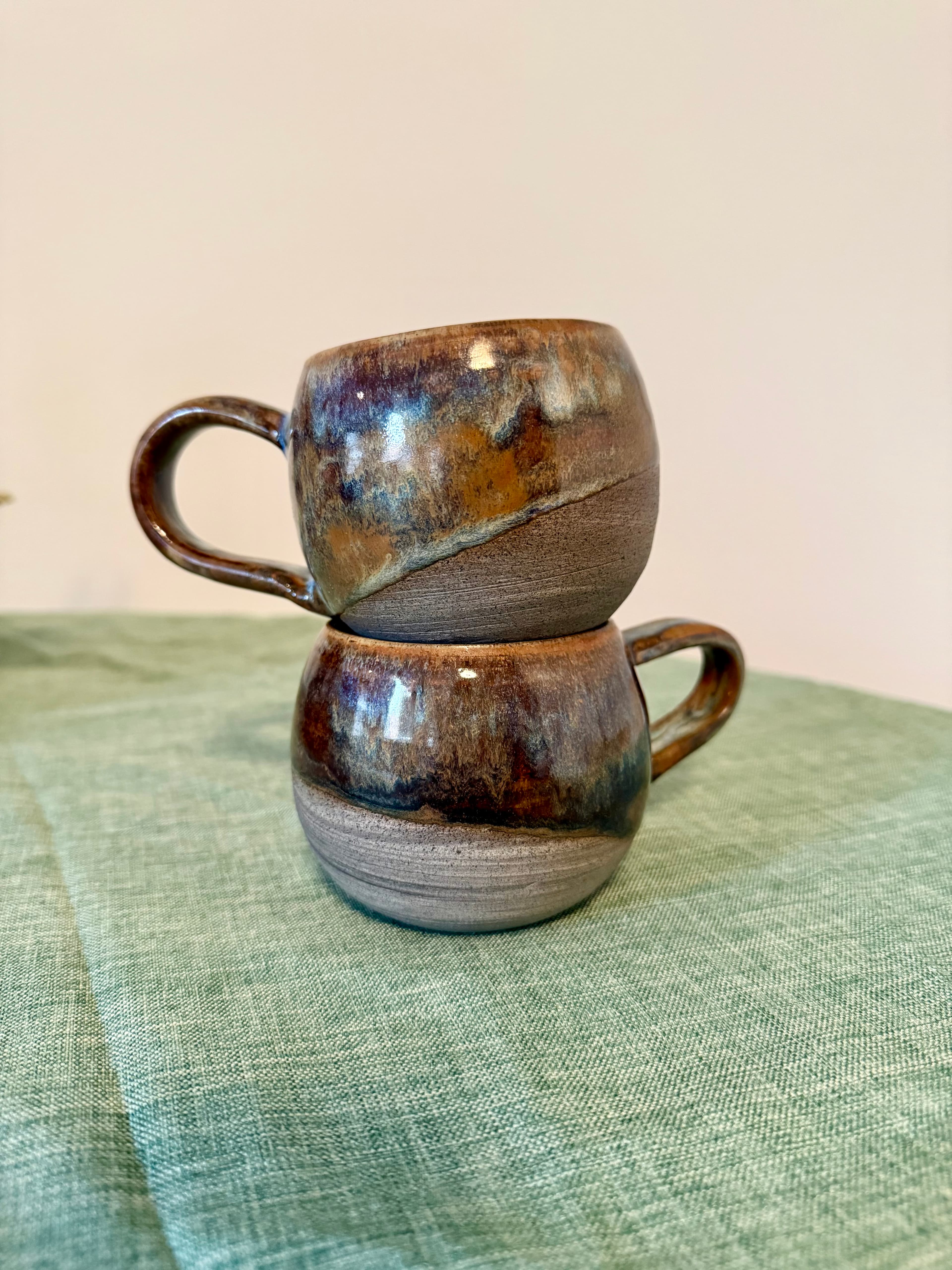Patina cups